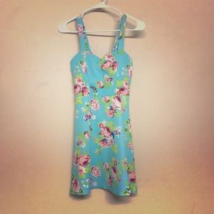 Floral spring dress